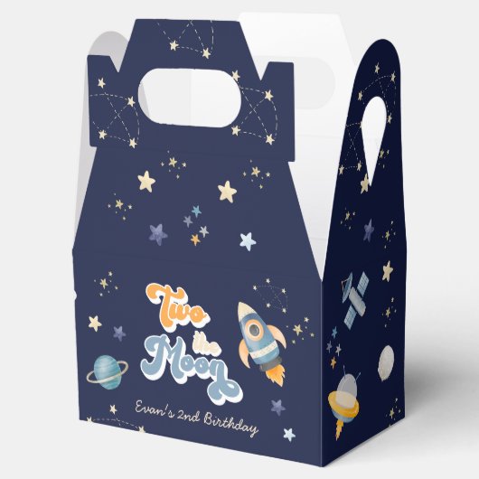 ブルーツーザムーン宇宙誕生日 フェイバーボックス (オープン)