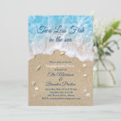 ブルーツーレスフィッシュインザシー婚約パーティ 招待状 (スタンド正面)