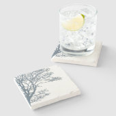 ブルーツ独身のリーボホ ストーンコースター (横)