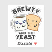 ブルーティとイーストおもしろい映画パン シール (シート)