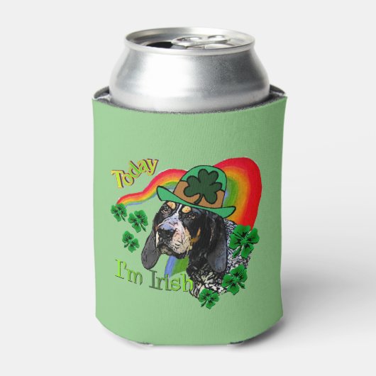 ブルーティッククーンハウンドSaint patricks day 缶クーラー (缶正面)