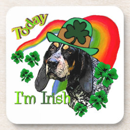 ブルーティッククーンハウンドSt patricks コースター