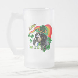 ブルーティッククーンハウンドSt patricks コーヒーマグカップ