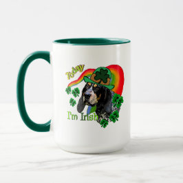 ブルーティッククーンハウンドSt patricks マグカップ
