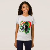 ブルーティッククーンハウンドSt patricks Tシャツ (正面フル)