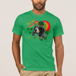ブルーティッククーンハウンドSt patricks Tシャツ