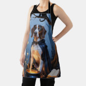 ブルーティックコお洒落ンハウン絵を描ズ エプロン (インサイチュ)