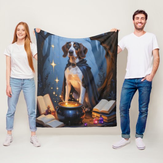 ブルーティックコお洒落ンハウン絵を描ズ フリースブランケット (インサイチュ)