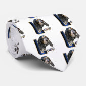 ブルーティックコンハウンドギフト ネクタイ (ロール)