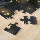 ブルーティックコンハウンドクリスマスフェスティバル航海 ジグソーパズル (側面)