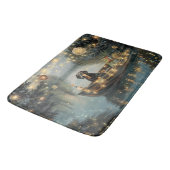 ブルーティックコンハウンドクリスマスフェスティバル航海 バスマット (アングル)