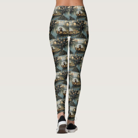 ブルーティックコンハウンドクリスマスフェスティバル航海 レギンス (裏面)