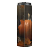 ブルーティックコンハウンドパピーオータムデライトカボチャ タンブラー (裏面)