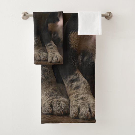 ブルーティックコンハウンドパピーオータムデライトカボチャ バスタオルセット (インサイチュ)