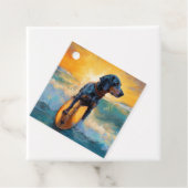 ブルーティックコンハウンドビーチサーフィン絵画ズ フェイバータグ (インサイチュ)