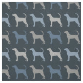 ブルーティック犬 ファブリック (見本)