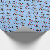 『ブルーティック・クーンハウンド』 ラッピングペーパー (角)