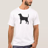 ブルーティック・クーンハウンド Tシャツ (正面)