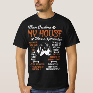 ブルーティック・コンハウンド・ヴィスティング・ハウスを思い出して Tシャツ