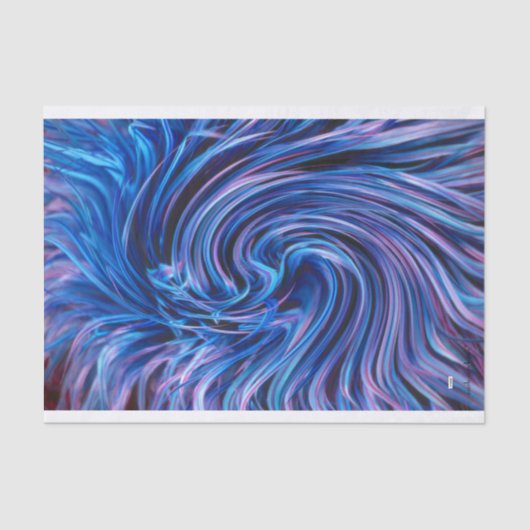 ブルーティッシュペーパー 薄葉紙 (正面)