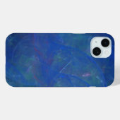 ブルーティファニー ストーン抽象芸術 Case-Mate iPhoneケース (裏面 (横))