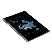 ブルーティロサウルスディノスイン宇宙 ノートブック (右側)