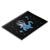 ブルーティロサウルスディノスイン宇宙 ノートブック (左側)