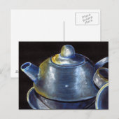 ブルーティーセット葉書（ロリコルベット） ポストカード (正面/裏面)