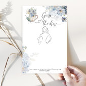 ブルーティーパーティーフローラ推測ドレスブライダルゲーム