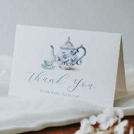 ブルーティーパーティー 感謝の気持ちのカード サンキューカード