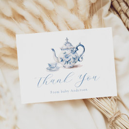 ブルーティーパーティー 感謝の気持ちのカード サンキューカード