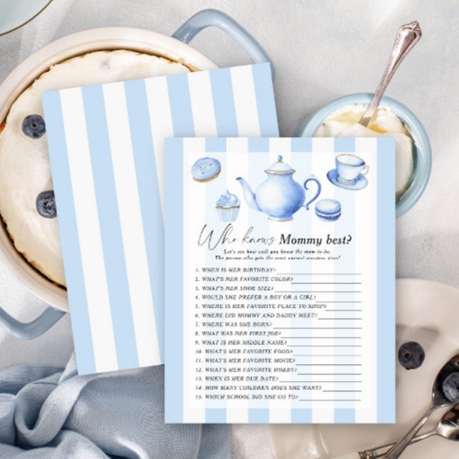 ブルーティーパーティー – 誰がママのゲームを知っ最高のている (クリエイターアップロード済み)