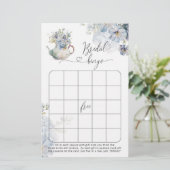 ブルーティーポットフローラブライダルシャワービンゴゲーム (スタンド正面)