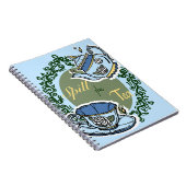 ブルーティーポット手帳 ノートブック (右側)