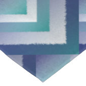 ブルーティール（緑がかった色）グレーエックスパステル テーブルクロス (アングル)