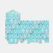 ブルーティール(緑がかった色)シャイニーはかりで測マーメイドはかりで測魚 フェイバーボックス (折り畳みなし)