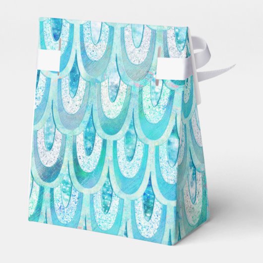 ブルーティール(緑がかった色)シャイニーはかりで測マーメイドはかりで測魚 フェイバーボックス (裏面サイド)