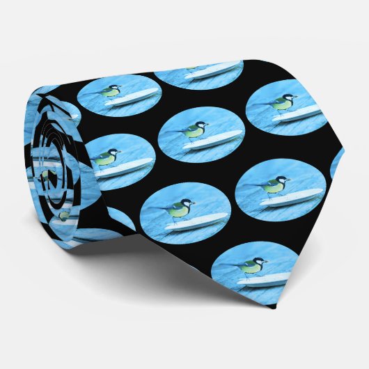 ブルーティ食べ物を与えットバードオフケーキプレートブラックネック ネクタイ (ロール)