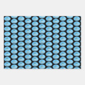 ブルーティ食べ物を与えットバードオフケーキプレート ラッピングペーパーシート (正面)