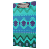 ブルーテキスタイルデザイン背景トレンディーイラストレーション クリップボード (左)