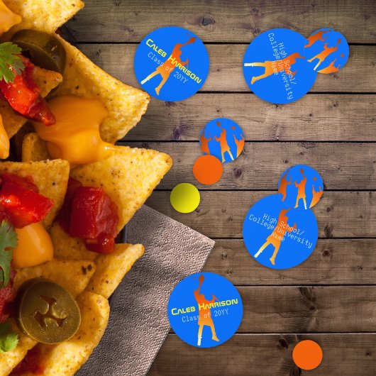 ブルーテクはっきりしたテモダンック卒業 コンフェッティ