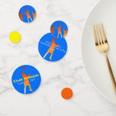 ブルーテクはっきりしたテモダンック卒業 コンフェッティ (グループ)