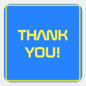 ブルーテクはっきりしたテモダンック卒業 スクエアシール (正面)