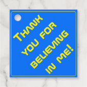 ブルーテクはっきりしたテモダンック卒業 フェイバータグ (正面)