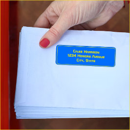 ブルーテクはっきりしたテモダンック卒業 ラベル