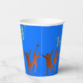 ブルーテクはっきりしたテモダンック卒業 紙コップ (右)