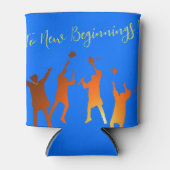 ブルーテクはっきりしたテモダンック卒業 缶クーラー (正面)