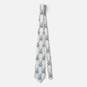 ブルーテディベア ネクタイ (正面)