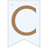 ブルーテディ我々は真珠のように待つことができる男の子のシャワー バンティングフラッグ (第2の旗)