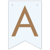 ブルーテディ我々は真珠のように待つことができる男の子のシャワー バンティングフラッグ (第3の旗)